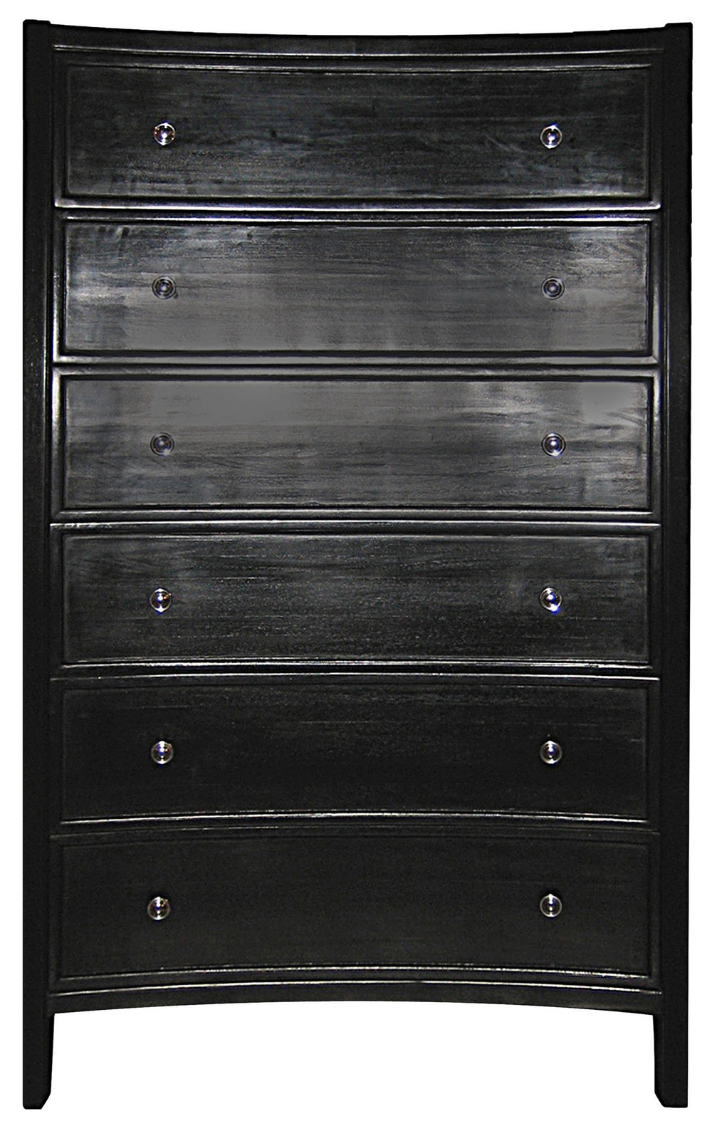 Hampton Tall Boy, Hand Rubbed Black