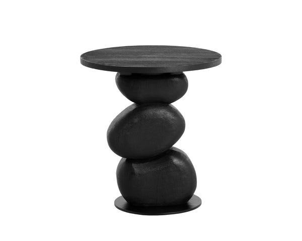 PAPLO END TABLE - BLACK