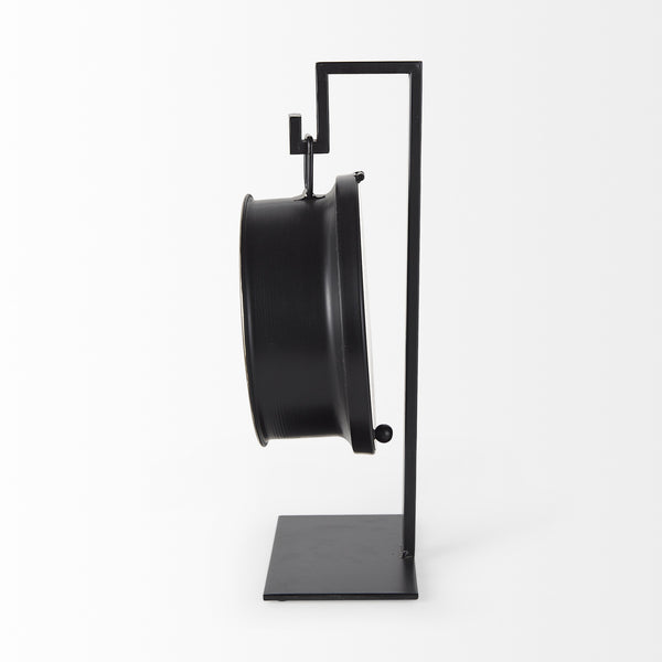 Taxz Metallic Brown Metal Hanging Table Clock