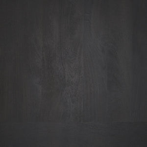 Rialto Rectangular Two-Tone Black and Brown Solid Wood Dining Table