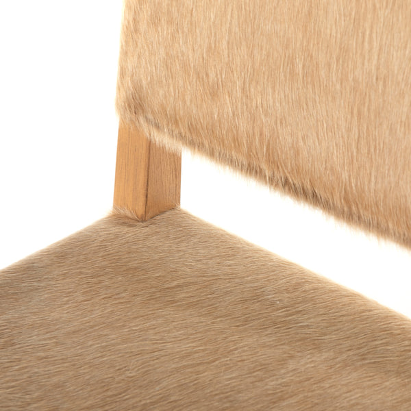 Villa Dining Chair In Light Hair On Hide