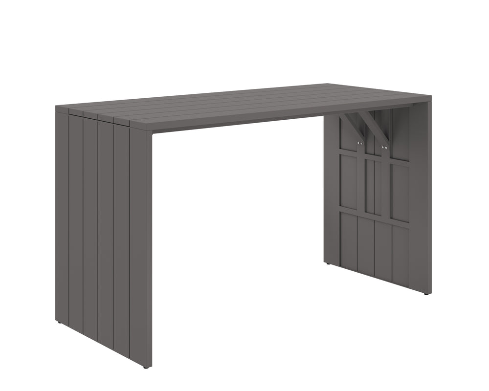 VERIN BAR TABLE - WARM GREY