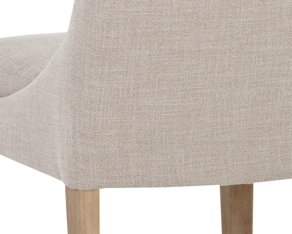ROSINE DINING CHAIR - EFFIE FLAX