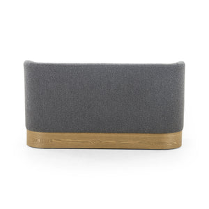 Krista Dining Bench In Knoll Charcoal