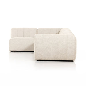 Gwen Outdoor 4 Pc Sectional In Faye Sand