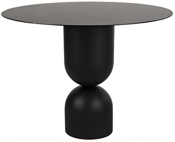 Wanda Dining Table, Black Steel
