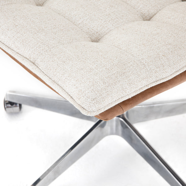 Quinn Desk Chair In Chaps Saddle