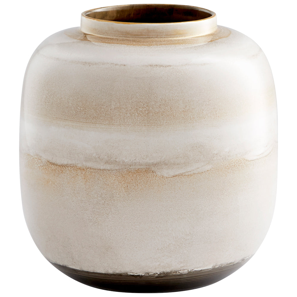 Kasha Vase in Mocha