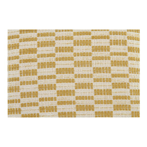 Leone Cushion in Chartreuse with Fringe Trim