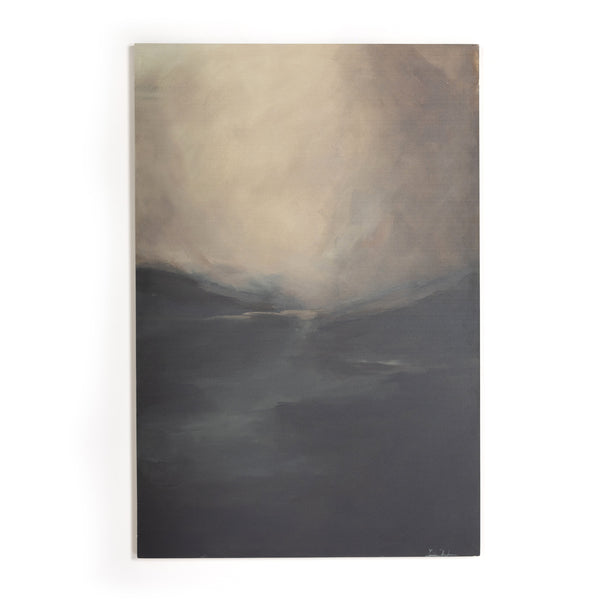 Fog I By Lauren Fuhr In Maple Box