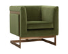 YVETTE ARMCHAIR - GOLD - MEG OLIVE