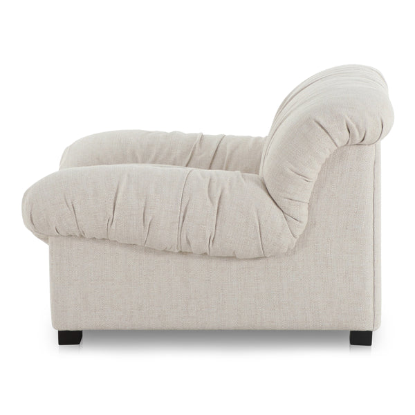 Halston Lounge Chair in Flecked Oat