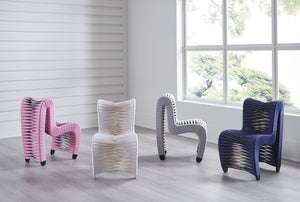 Seat Belt Chair, Kid Sized, Navy