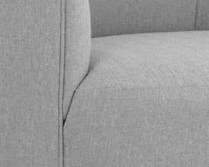 GRIMALDI SWIVEL ARMCHAIR - LIV DOVE