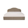 Moe's Maggie Queen Storage Bed in Taupe