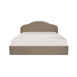 Moe's Maggie Queen Storage Bed in Taupe