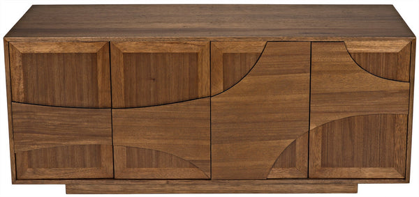 Collage Dark Walnut Sideboard in Walnut and Veneer