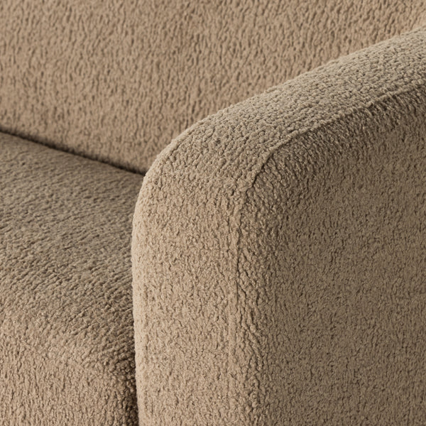 Gidget Sofa In 84" In Sheepskin Camel