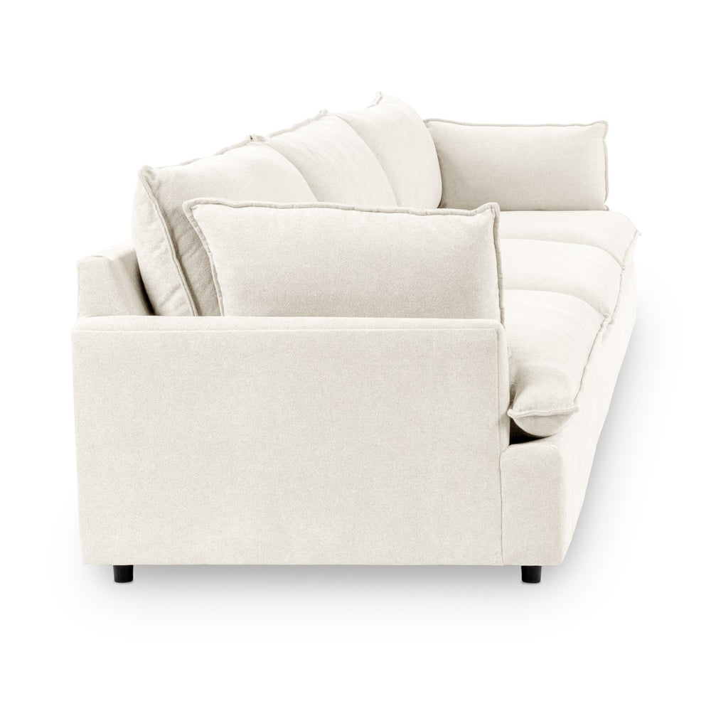 Caplan 3-Piece Sectional in Elite-Ivory with Deep Seating