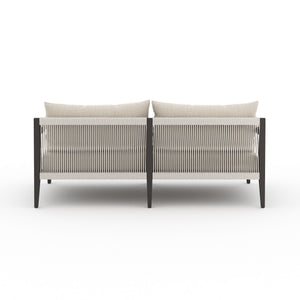 Sherwood Outdoor Sofa 63" in Bronze/Sand