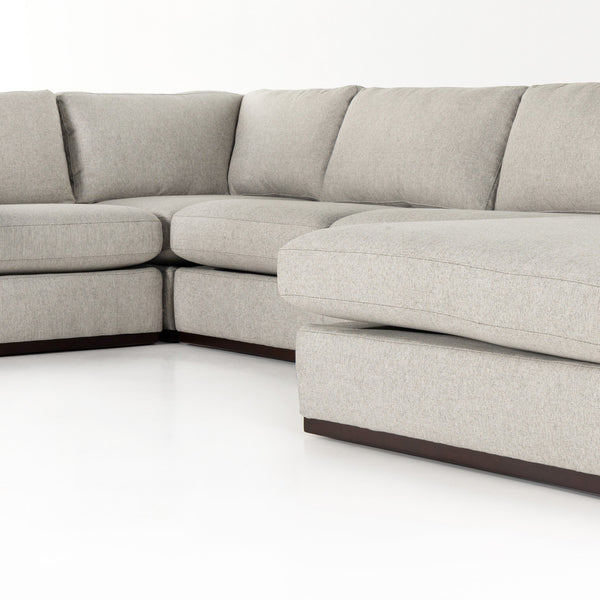 Colt 4-Piece Sectional - Aldred Silver