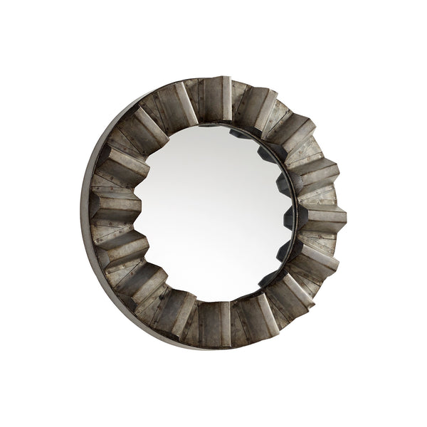 Argos Mirror in Galvanized