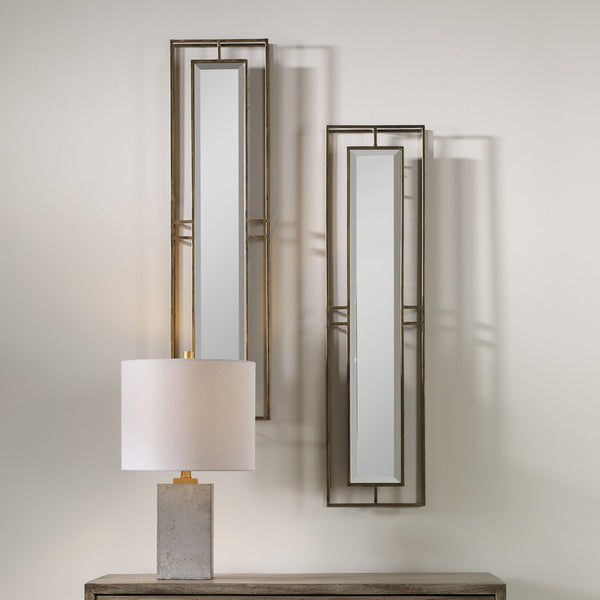 Rutledge Gold Mirrors, S/2