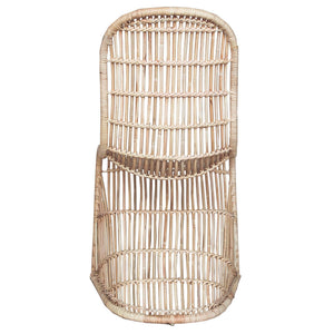 Groovy Rattan Chair In Natural