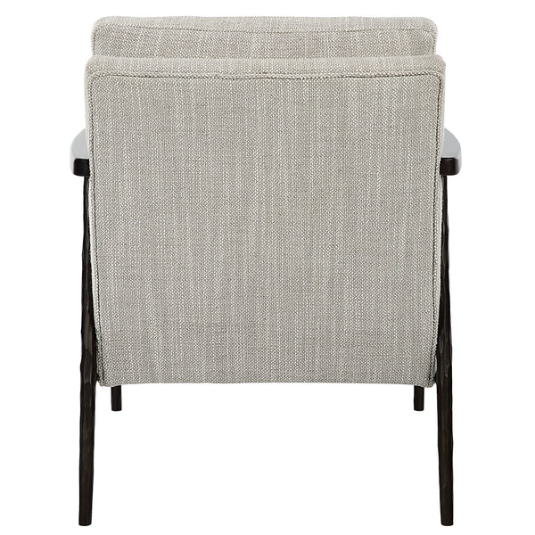 Sebastian Cast Iron Accent Chair