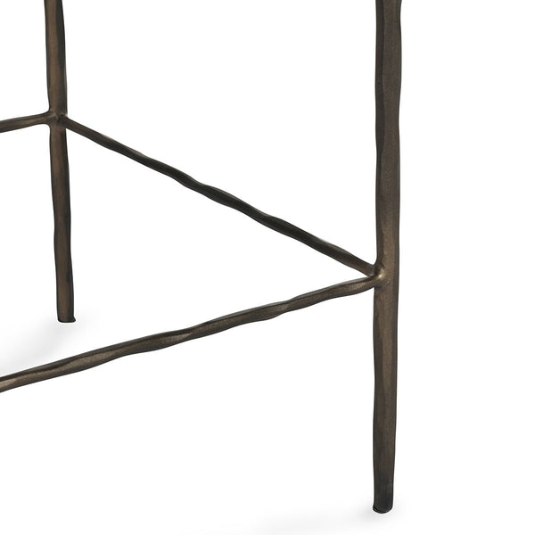 Classic Home Bose Leather Counter Stool - Sedona Brown