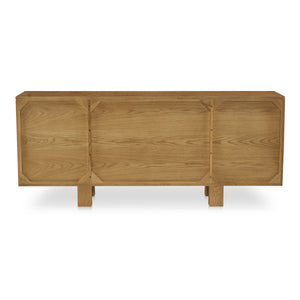 Moe's Henley Sideboard in Solid Oak, Brown