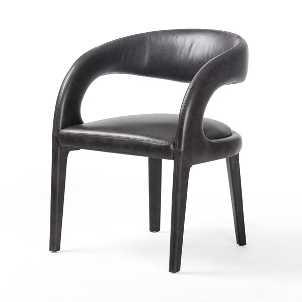 Hawkins Dining Chair In Sonoma Black