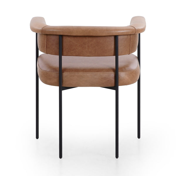 Carrie Dining Chair - Chaps Saddle