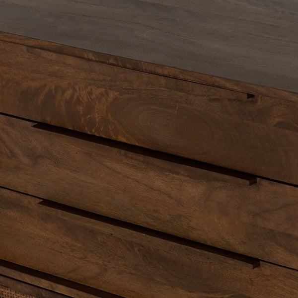 Sydney Tall Dresser In Brown Wash