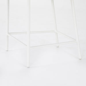 Porto Outdoor Stool-White-Counter
