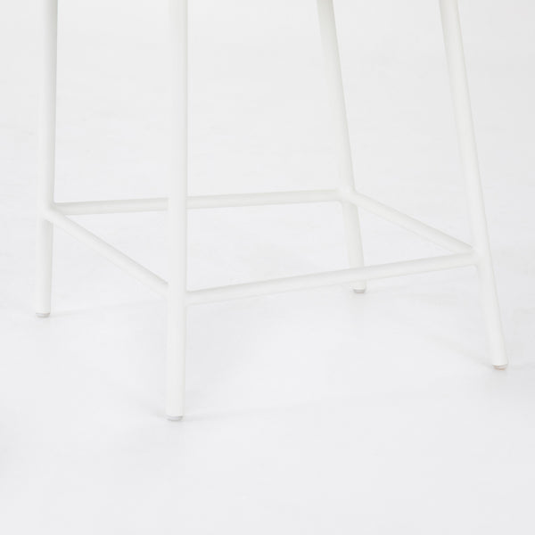 Porto Outdoor Stool-White-Counter