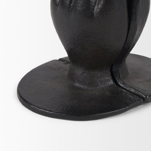 Praying Hands Bronze Cast Iron Book Ends