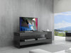 Reese Mini TV Base in Grey High Gloss