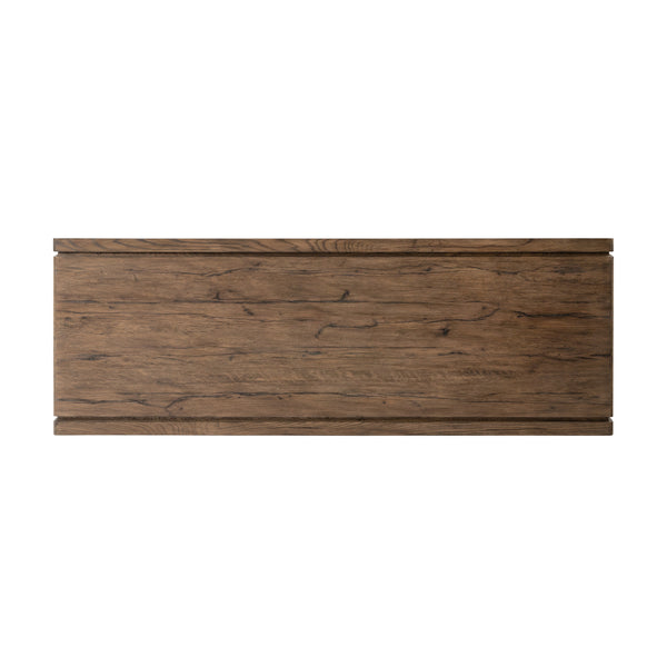 Henry Desk In Rustic Grey Veneer