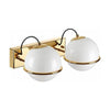 Marguerite Double Wall Sconce - Gold