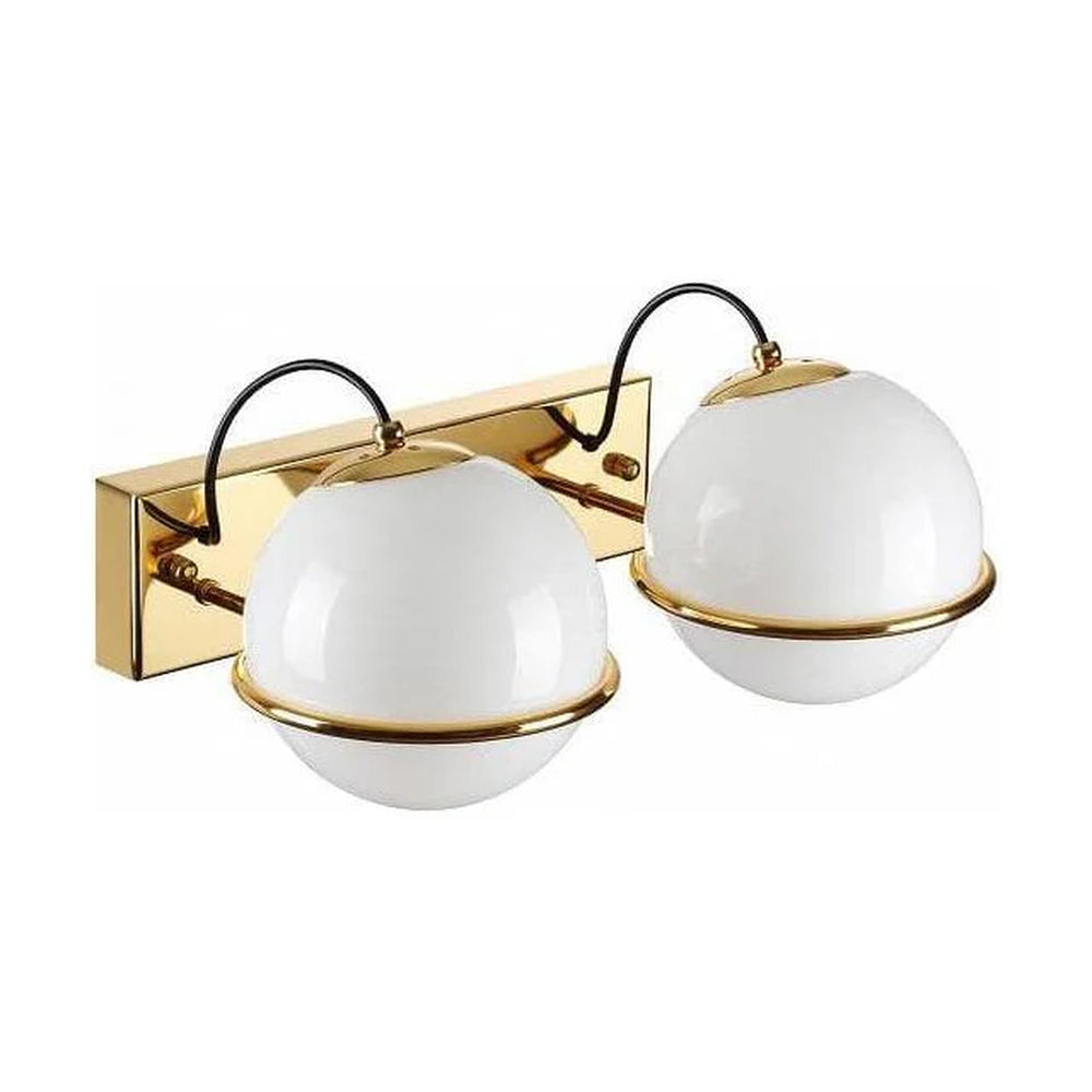 Marguerite Double Wall Sconce - Gold