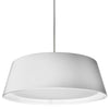 22W LED Tappered Drum Shd, White