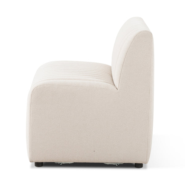 Augustine Dining Chair & A Half In Oatmeal