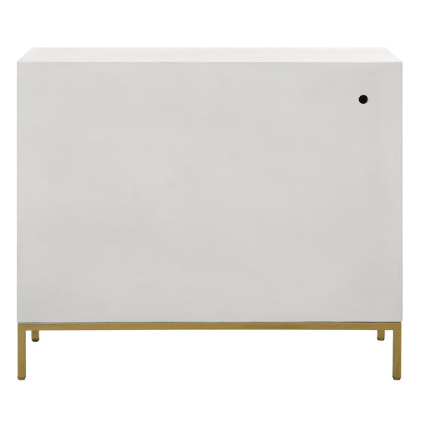 Front Range White 2 Door Cabinet