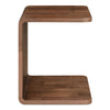 Moe's Carrie Side Table Walnut Finish
