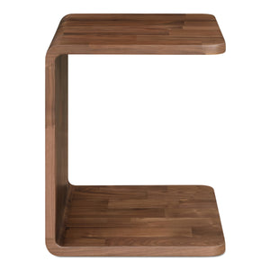 Moe's Carrie Side Table Walnut Finish