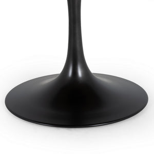 Powell Bistro Table In 42" In White Marble