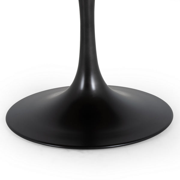 Powell Bistro Table In 42" In White Marble