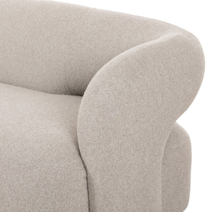 Mazie Sofa In 94" In Crete Pebble