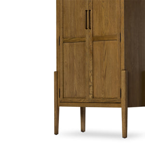 Tolle Panel Door Cabinet In Drifted Oak Sld